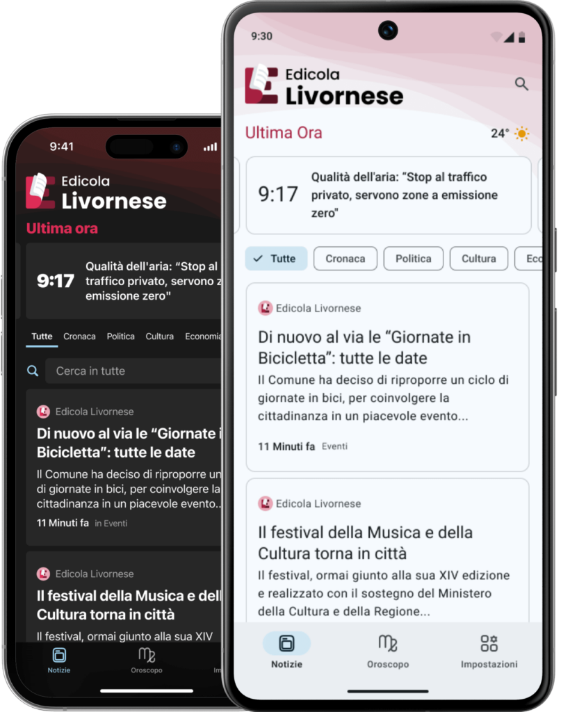 Edicola Livornese Android e iOS